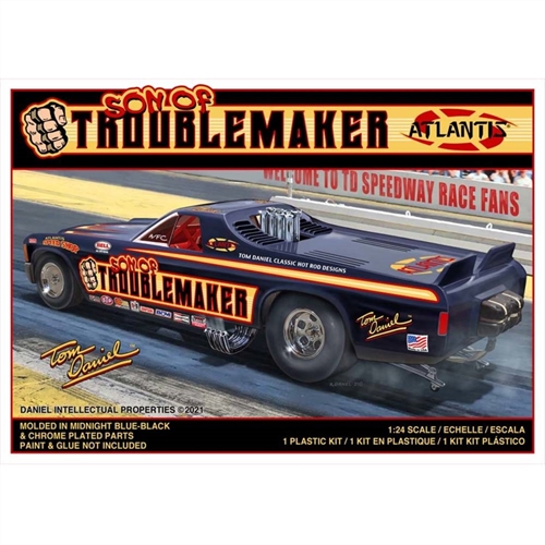 124 Son of Troublemaker Chevy El Camino Funny Car